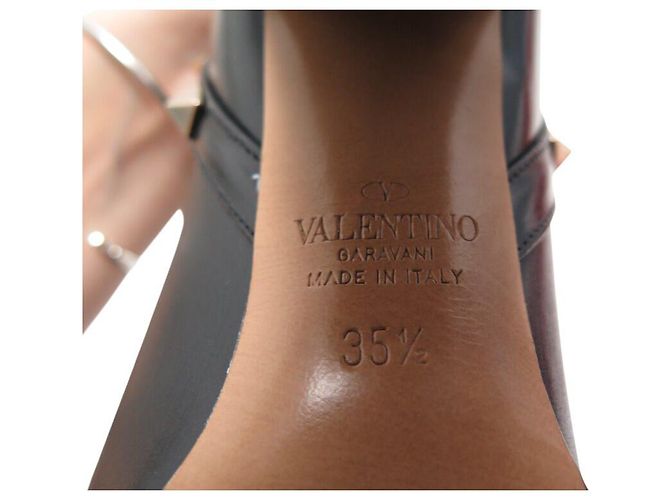 NEW VALENTINO GARAVANI ROCKSTUD ANKLE BOOTS SIZE 35 IT 36 FR - view 7