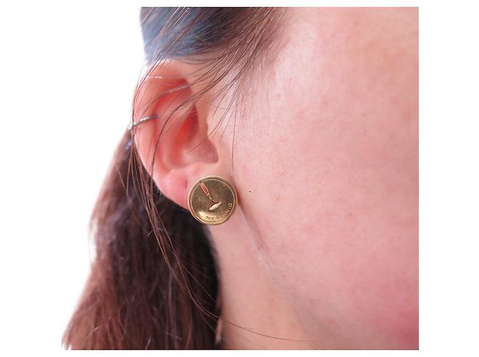 ORECCHINI DINH VAN PINS IN ORO GIALLO 18K 3.8GR ORECCHINI IN ORO - vista 12