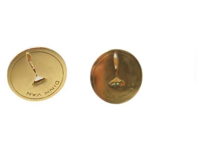 ORECCHINI DINH VAN PINS IN ORO GIALLO 18K 3.8GR ORECCHINI IN ORO - vista 3