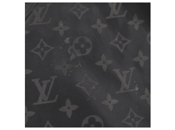 Parka cortavientos de nylon Monogram Louis Vuitton Negro Gris - vista 15