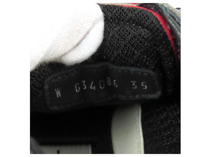 Sneakers in pelle scamosciata con logo Chanel per donne Multicolore - vista 12