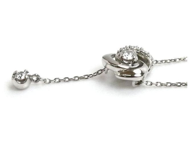 Brook Brothers Vendome Aoyama Platin-Diamant-Halskette - Ansicht 2