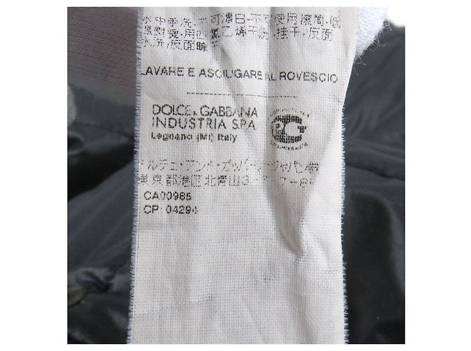Chaqueta blouson reversible Dolce & Gabbana negra Negro - vista 10