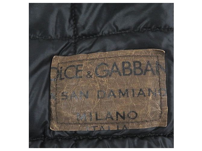 Chaqueta blouson reversible Dolce & Gabbana negra Negro - vista 6