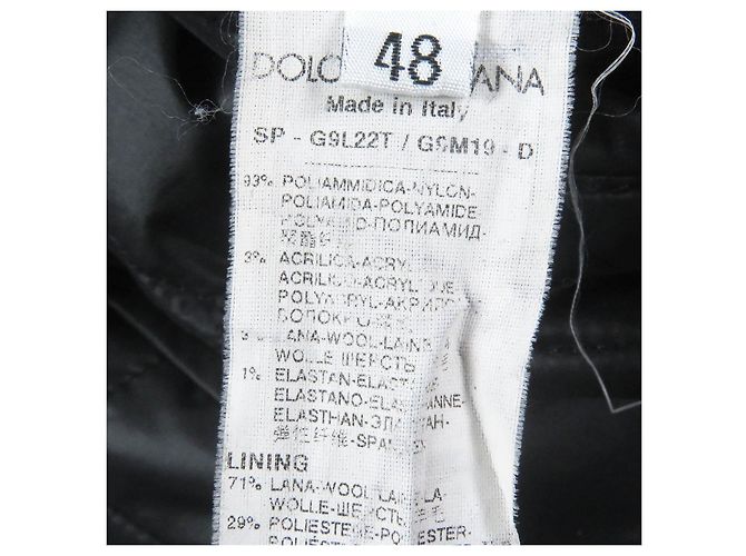 Chaqueta blouson reversible Dolce & Gabbana negra Negro - vista 8