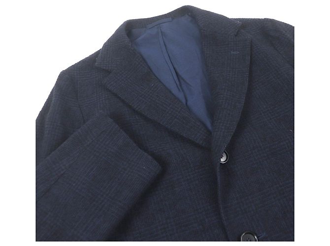 Autre Marque Abrigo Chester de Nylon Alpaca Navy de ERRICO FORMICOLA Azul Azul marino - vista 2