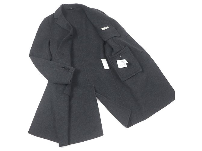 Hermès ABRIGO LIVERPOOL DOBLE HERMES Negro - vista 3