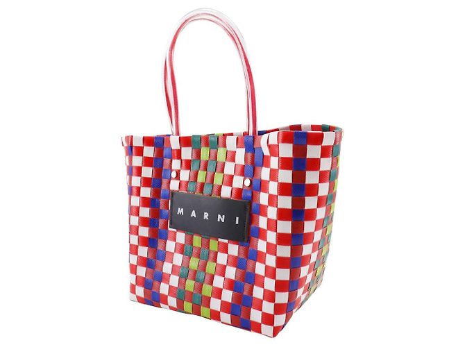 Autre Marque Borsa da picnic Marni Flower Café rossa Rosso - vista 2