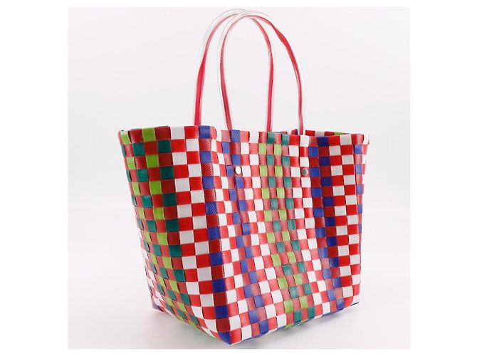 Autre Marque Borsa da picnic Marni Flower Café rossa Rosso - vista 3