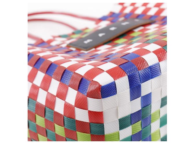 Autre Marque Borsa da picnic Marni Flower Café rossa Rosso - vista 4