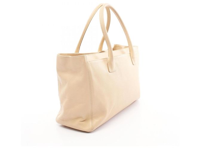 Chanel Executive Tote Ledertasche Beige - Ansicht 3