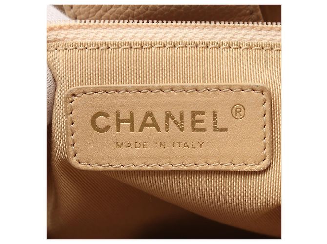 Chanel Executive Tote Ledertasche Beige - Ansicht 5