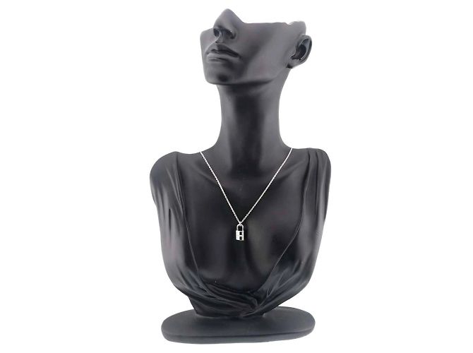 Hermès Collana con diamante e lucchetto Kelly Amulet Hermes - vista 6