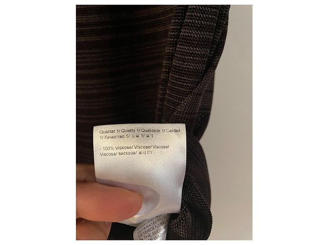 Vintage Escada Schokoladen-Abendkleid - Ansicht 12