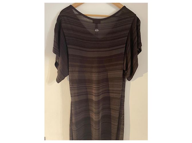 Vintage Escada Schokoladen-Abendkleid - Ansicht 3