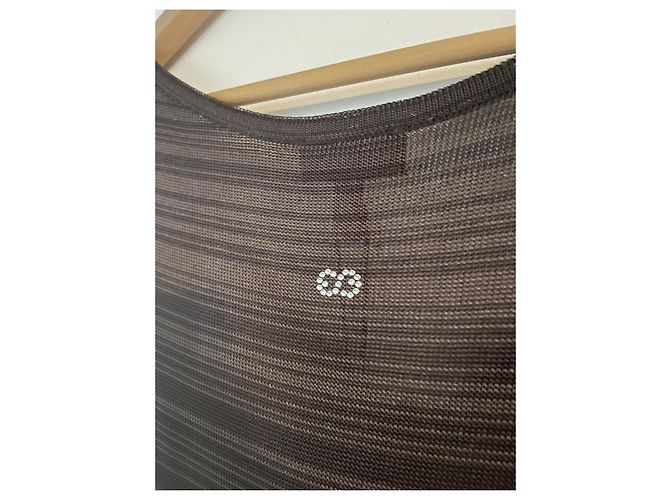 Vintage Escada Schokoladen-Abendkleid - Ansicht 7