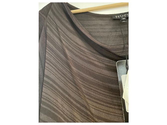 Vintage Escada Schokoladen-Abendkleid - Ansicht 8