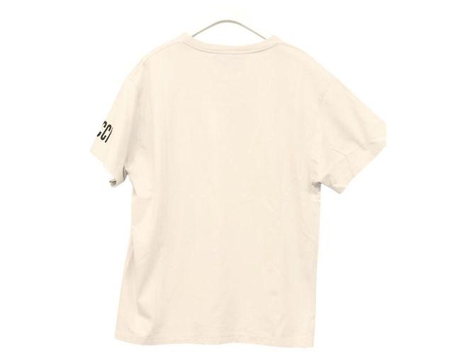 Camiseta GUCCI de algodón gris claro Auth ym015M - vista 2