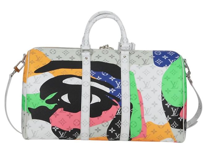 LOUIS VUITTON Monogram Keepall Bandouliere 45 Tasche M23160 LV Auth 120342SM Mehrfarben Monogramm - Ansicht 2