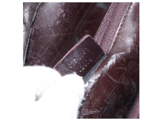 Borsa a mano GUCCI in pelle nera e argento 018 0040 Auth ep9261 Nero - vista 20