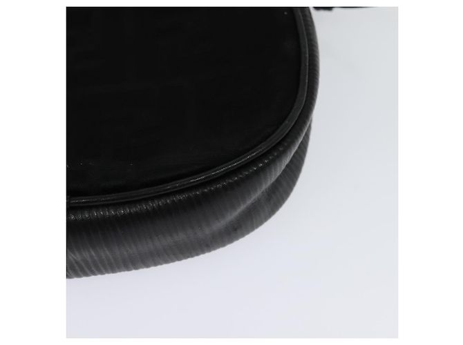 Borsa a spalla in tela Zucca FENDI nera e oro Auth mr1448 Nero D'oro - vista 16