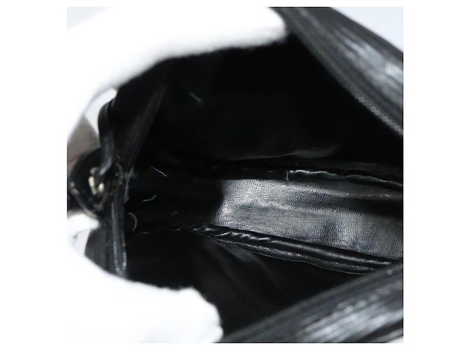 Borsa a spalla in tela Zucca FENDI nera e oro Auth mr1448 Nero D'oro - vista 18