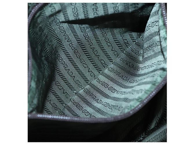 PRADA Borsa a mano in nylon rosso Auth BA3040 - vista 22