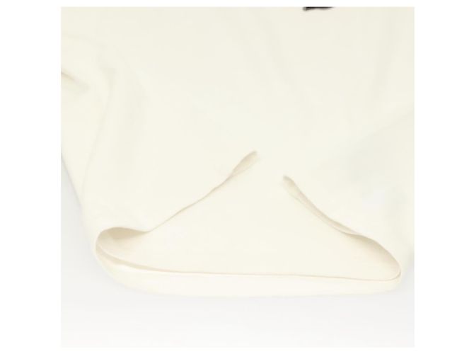 Camiseta de algodón blanca Christian Dior Auth ym014M Blanco - vista 4