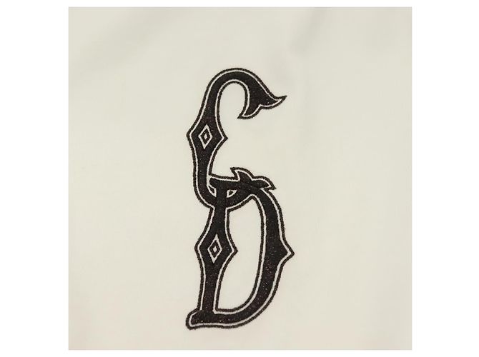Camiseta de algodón blanca Christian Dior Auth ym014M Blanco - vista 5