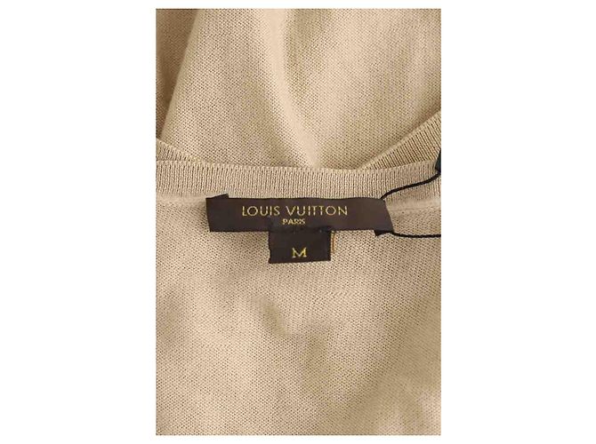 Louis Vuitton Suéter de cachemira beige - vista 5