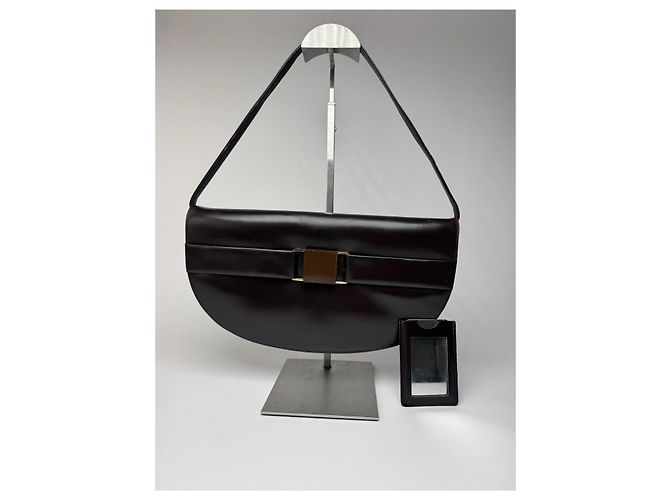 Vintage Loewe Ledertasche braun - Ansicht 6