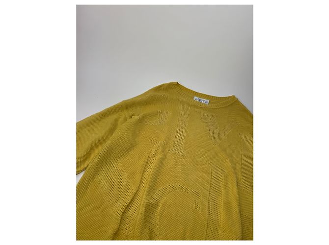 Pull vintage Givenchy M/L jaune - vue 10