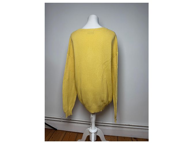 Pull vintage Givenchy M/L jaune - vue 5