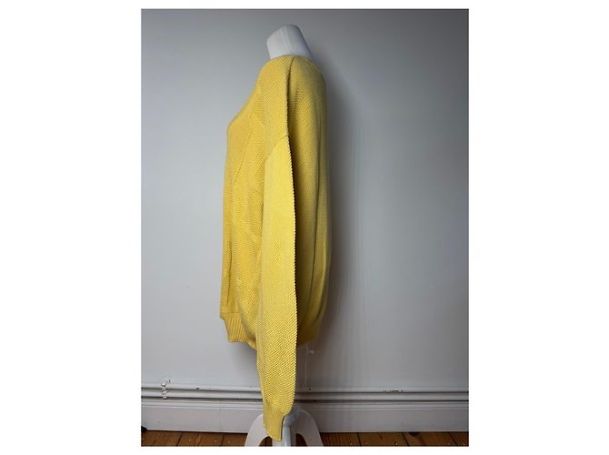 Pull vintage Givenchy M/L jaune - vue 6