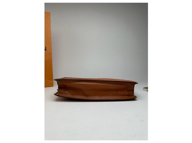 Vintage Louis Vuitton EPI Leather clutch brown Orange - view 11