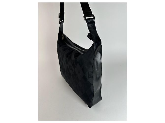 Vintage Givenchy Monogram Handtasche schwarz - Ansicht 10