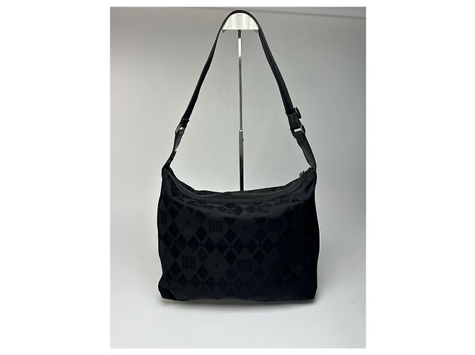 Vintage Givenchy Monogram Handtasche schwarz - Ansicht 3