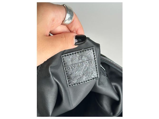 Vintage Givenchy Monogram Handtasche schwarz - Ansicht 4