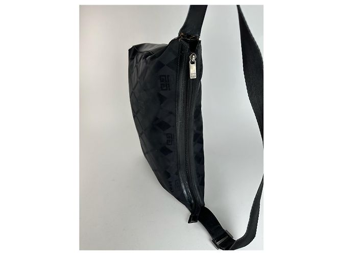 Vintage Givenchy Monogram Handtasche schwarz - Ansicht 9
