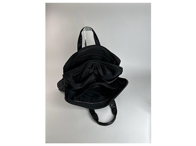 Borsa da viaggio vintage in pelle vegana Issey Miyake nera - vista 12
