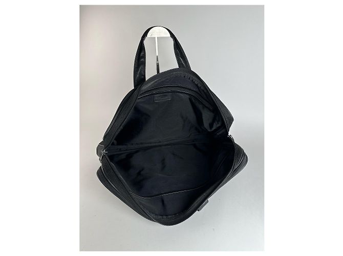 Borsa da viaggio vintage in pelle vegana Issey Miyake nera - vista 5