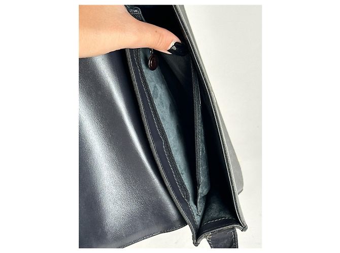 Vintage Gucci Wildledertasche grau - Ansicht 15