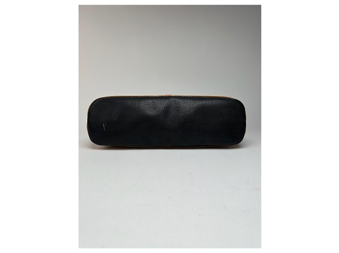 Vintage Courreges Leder Tasche braun schwarz - Ansicht 11