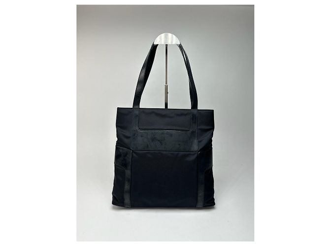 Vintage Givenchy Ledertasche schwarz - Ansicht 5