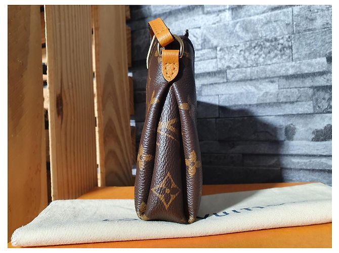 Louis Vuitton Pallas BB Monogram Marrone Zafferano - view 4