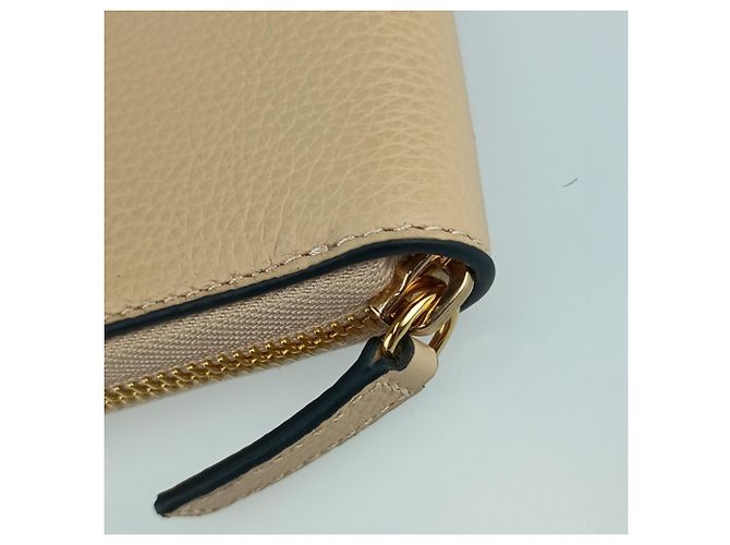 Cartera larga redonda Virtus de Versace Beige - vista 5