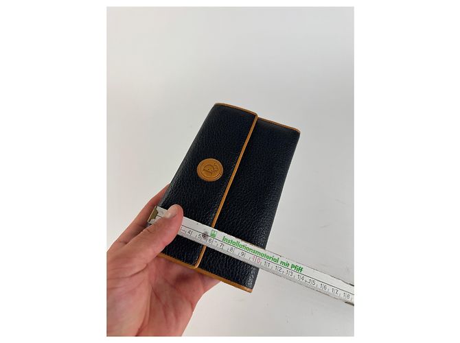 Vintage Dior Leather wallet black brown - view 10