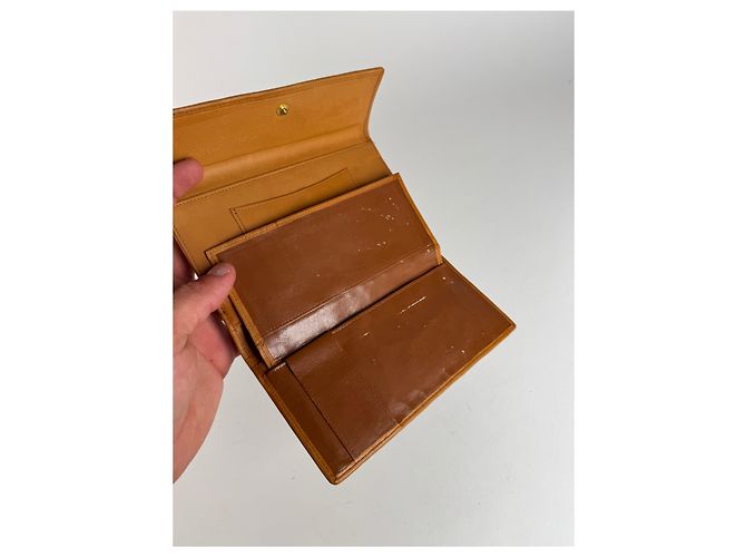 Vintage Dior Leather wallet black brown - view 6
