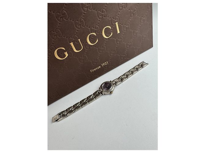Relógio de aço vintage Gucci prateado Prata - vista 2