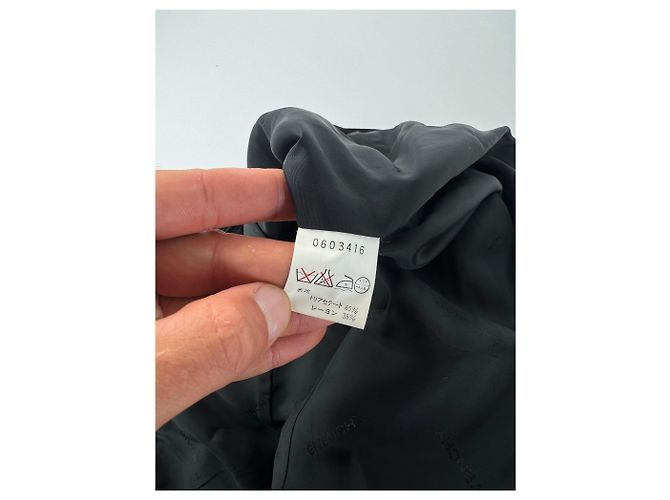 Vintage Givenchy Wollkleid schwarz m/L - Ansicht 13